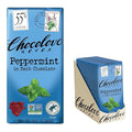 Chocolove Peppermint Dark Chocolate Bars | 55% Cocoa | Crafted in Semi-sweet Premium Chocolate | Non GMO Rainforest Alliance Certified 3.2oz Bar (12 Pack)