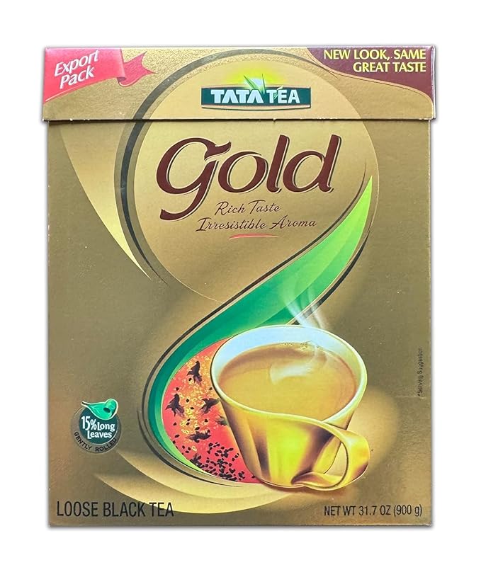 TATA Tea Gold Loose Leaf Premium Black Tea - 31.7 Ounce/ 900 Grams