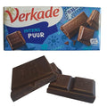 Verkade Dark Chocolate Bar 3.91 Ounce Delicious Gourmet Chocolate with Intense Flavor