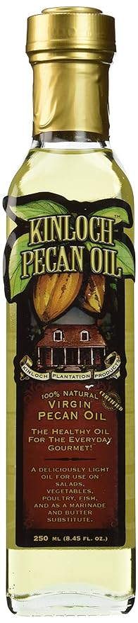 Kinloch Plantation Products Pecan Oil Three (3) 250 ML Bottles