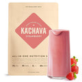 Ka’Chava All-In-One Nutrition Shake Blend Strawberry 15 Servings 85+ Superfoods &amp Nutrients Greens Plant-Based Powder Protein Drink Digestive Enzymes &amp Probiotics Vegan Dairy Gluten Free