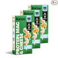 Kaizen High Protein White Cheddar Mac &amp Cheese - Low Carb Keto Friendly High Fiber Gluten-Free Non-GMO - 6.4 Ounces (Pack of 3)