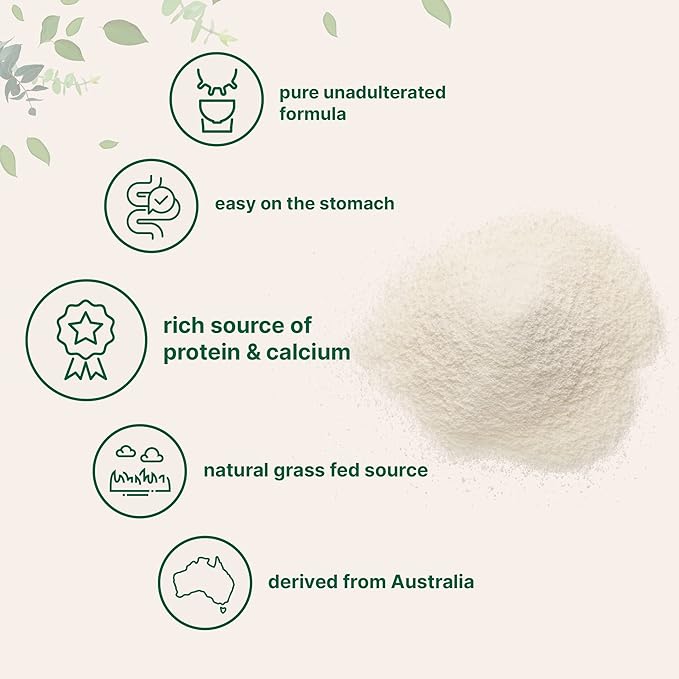 Micro Ingredients Goat Milk Powder 2 Lb | Grass-Fed Australian Source | Pure Easily Digested Formula | High in Protein Calcium &amp Probiotics | Non-GMO Gluten-Free Pet Friendly