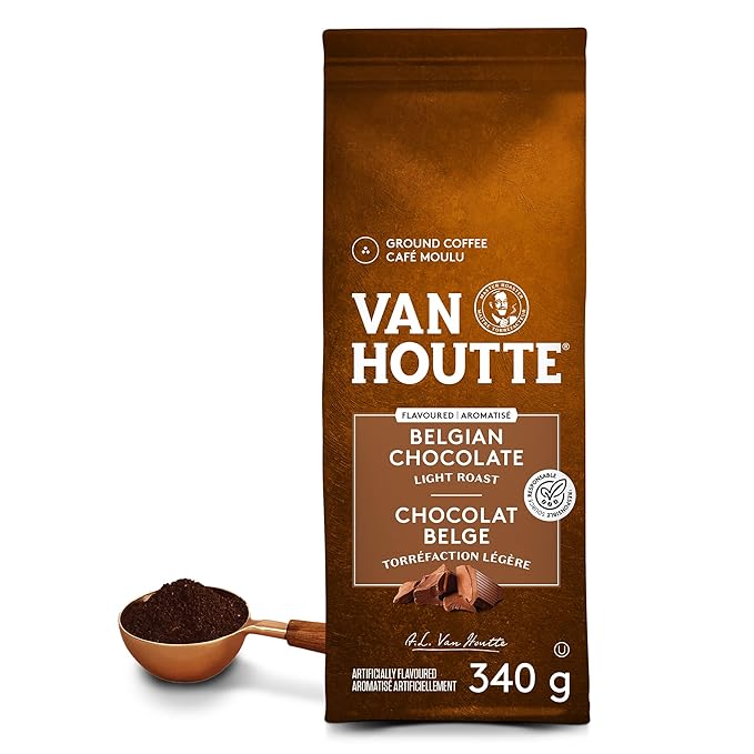 Van Houtte Belgian Chocolate Light Roast Ground 340g/12 oz