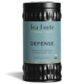 Tea Forte Defense Premium Loose Leaf Caffeinated Green Tea Blend Canister Makes 35-50 Cups