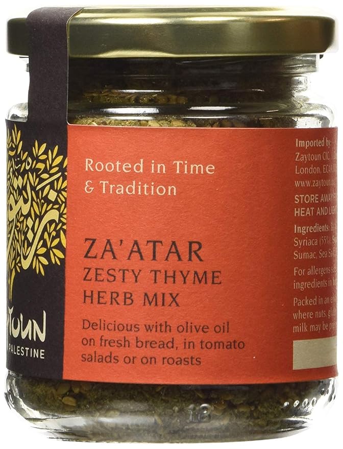 Zaytoun Natural Za'atar Zesty Thyme Herbs Mix 2.82 oz