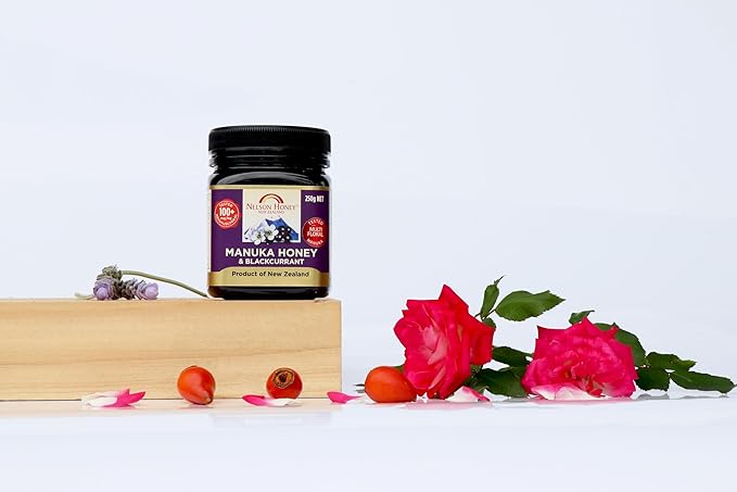 Manuka Honey With Blackcurrant - Nelson Honey New Zealand