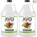 AVO Distilled White Vinegar 1 Gallon (128 oz) - 5% Acidity Pure Natural White Vinegar Gallon (2 pack)