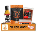 Kosmos Q Complete Turkey Brine Kit - Full Seasoning Kit with Turkey Brine Dirty Bird Spice Shaker &amp Cherry Apple Habanero BBQ Glaze - Brine Rubs and Glaze for a Tender Juicy Turkey