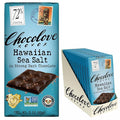 Chocolove Hawaiian Sea Salt Dark Chocolate Bars | 72% Cocoa | Rich and Intense Flavor | Made with Premium Chocolate | Non-GMO &amp Gluten-Free 3.2 oz Bar (12 Pack)