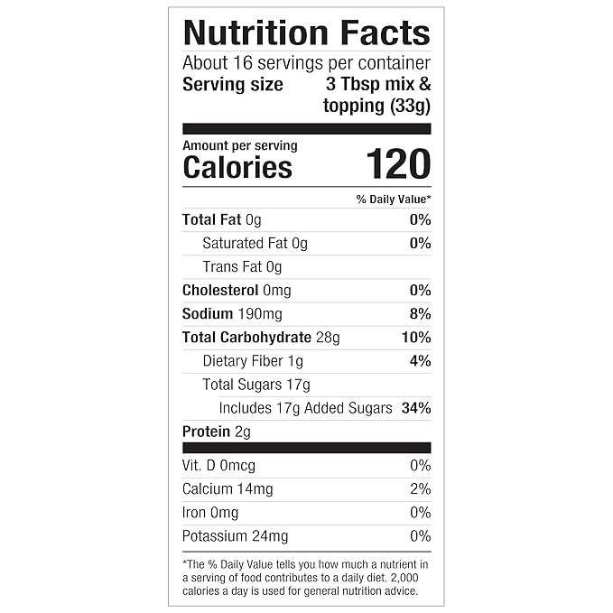 Bob's Red Mill Cinnamon Swirl Coffee Cake Baking Mix - 18.5 oz Bag (Pack of 4) Simple Clean Ingredients Homemade Taste Non-GMO