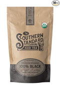 The Southern Standard | Organic Iced Tea Bags – 100% Black Tea Blend | No Microplastics | 50 XL Bags (½ lb Makes 25 Gallons)