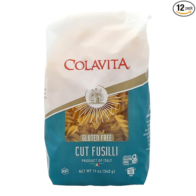 Colavita Pasta - Gluten-Free Cut Fusilli 12 oz - Pack of 12