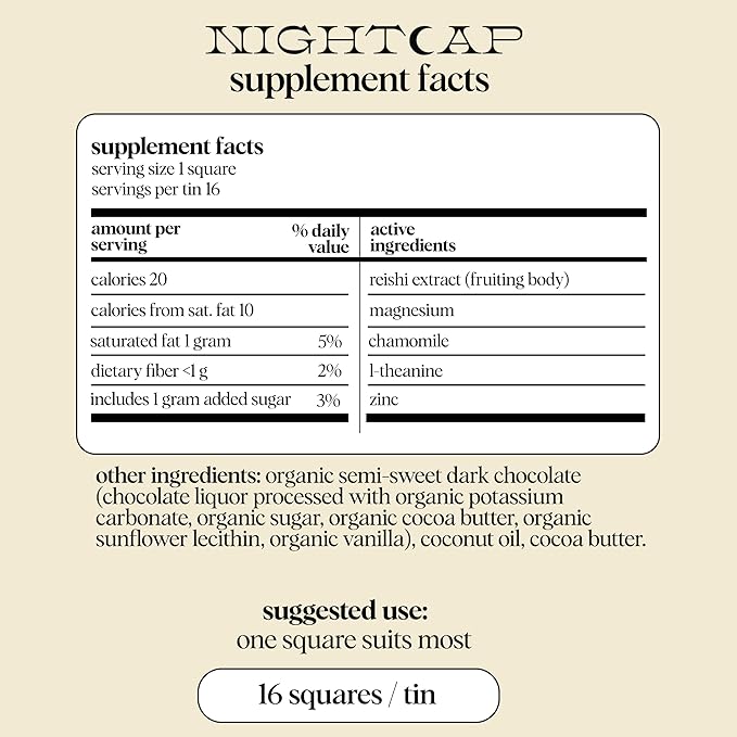 Alice Mushrooms Nightcap + Brainstorm Duo | Functional Mushroom Chocolates | Brainstorm Energy Bites for Focus Clarity &amp Cognitive Function | Nightcap Supports Deep Sleep Calm Mind Stress Relie