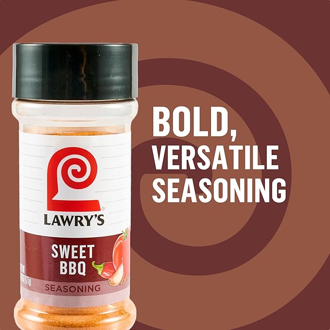 Lawry's Sweet BBQ Seasoning 4.48 oz (Pack of 6)