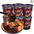 Super spicy Gui Jiao Noodles Ghost Pepper Noodles Hot &amp Spicy Packaging black noodle Dry mixed noodles Instant Quick noodles Spicy Hot Ramen (12 pack)