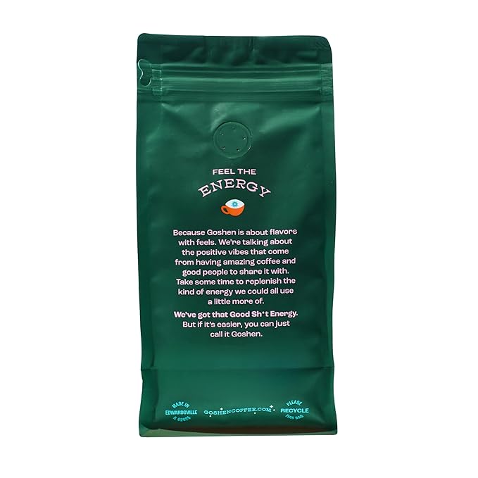 Goshen Coffee Roasters Whole Bean Black Dog Espresso Blend | Dark Roast Espresso or Brewed | Award-Winning Natural and Washed | Roasted Nuts Molasses Dark Cocoa Flavors | 2 Lb Bag