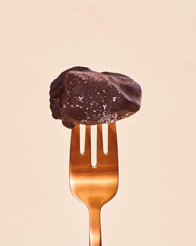 DARK CHOCOLATE COVERED DATES STUFFED WITH NUT BUTTER (Vegan Gluten Free) BATEAUX (Almond Butter)