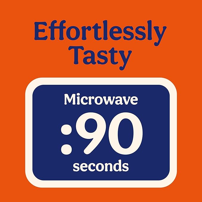 BEN'S ORIGINAL Street Food Honey BBQ Flavored Rice with Chicken Prepared Entrée Microwavable Heat-&amp-Eat Bowl in 90 Seconds 9 oz (Pack of 6)