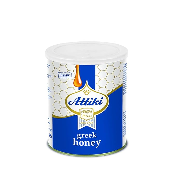 Attiki - Greek Natural Honey From Mountains with Thyme Wild Flowers &amp Herbs 250gr