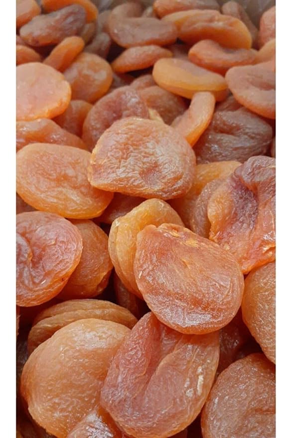 Magro Yellow Apricots Jumbo 2.2 lbs (1kg) - Low Sulfur Turkish Dried Fruit - Premium Golden Apricots - Natural Healthy Snack