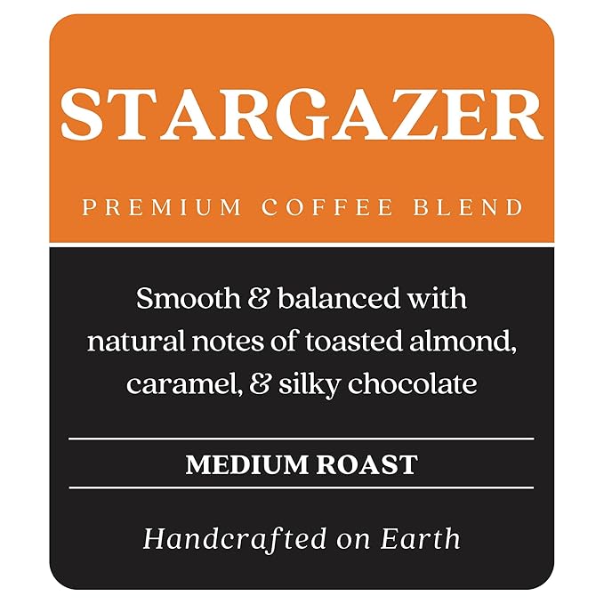 Copper Moon Ground Coffee Stargazer Blend Medium Roast 3 Bags (12 oz. Each)