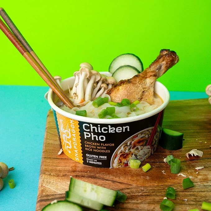 Snapdragon Chicken Pho Pho Laksa Curry Instant Noodles Bundle