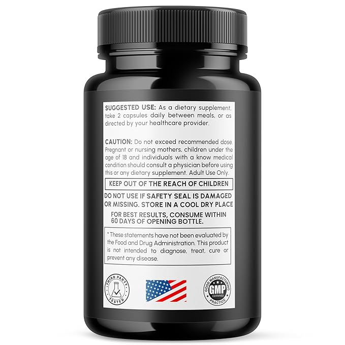 (2 Pack) Brain Honey Capsules Brain Honey Pills with All Natural Ingredients Advanced Overall Health and Wellness Vitamin Supplement Formula for Maximum Strength Multivitamins (120 Capsules)