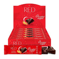 RED Delight®™ Orange and Almond Dark Chocolate 12 Count Box of Grab N Go Travel Size Bars (0.92 Ounces Each) (1 Box - Total of 12 Bars)