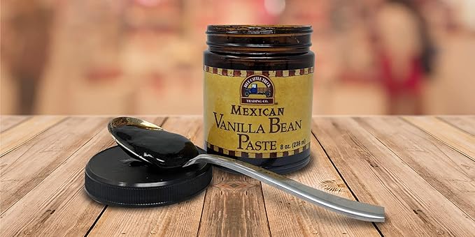 Blue Cattle Truck Trading Co. Gourmet Mexican Vanilla Bean Paste 8 Ounce (Measured by Weight)