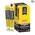 Johnsonville Summer Sausage Snack Sticks - Dairy Free Gluten Free Protein Snacks Jerky Snack Packs - Original 1 oz. 24-Pack
