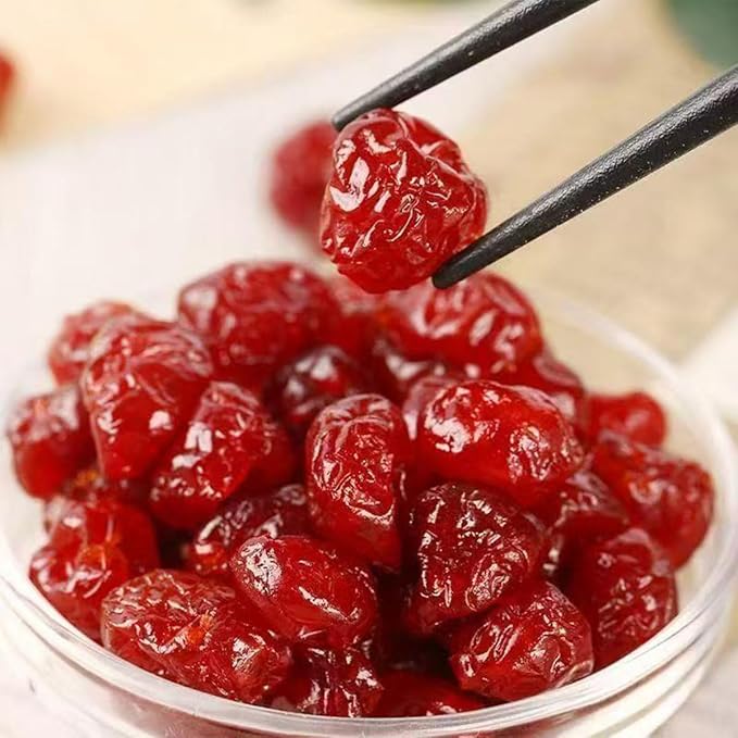 Dried Cherries 280g/9.87OZDried FruitsTart Sweet Whole CherriesHealthy SnacksFor baking.