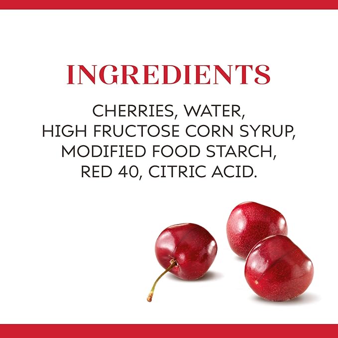 Duncan Hines Comstock Original Pie Filling Cherry 21 Ounce (Pack of 12)
