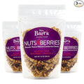 Mrs. Barr’s Natural Foods Granola | Nuts &amp Berries | Certified Organic Gluten Free Oats | Soft Texture | Small Batch | Gourmet Quality | Real Ingredients | 10 Ounces (3 Pack)