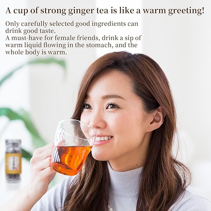 Hee Creek Yunnan Handmade Old Brown Sugar Ginger Tea 12oz/340g Black Sugar Ginger Tea Cubes Chinese Traditional Pure Raw Sugarcane Individual Package 手工老姜黑糖 红糖姜茶