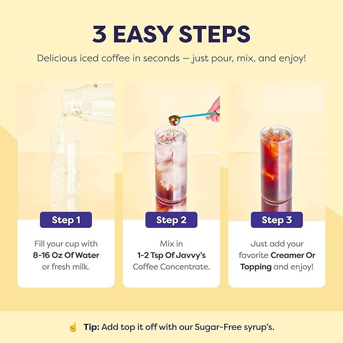 Coffee Concentrate - Cold Brew Coffee Perfect for Hot or Iced Instant Coffees Hot Drinks Cold Brew Concentrate 5 Pack - Original