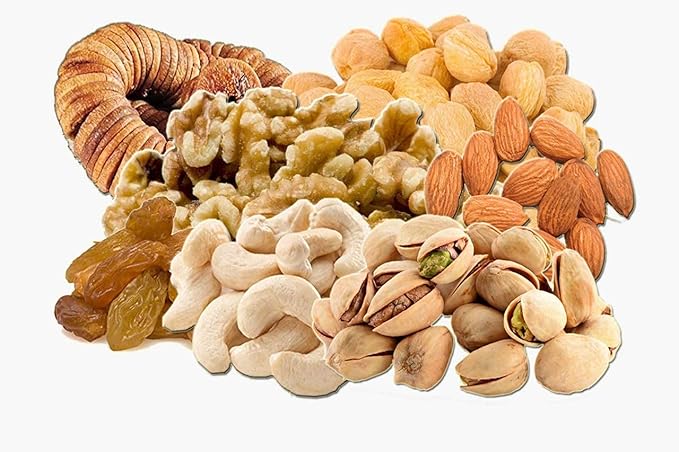 Nutri Desire Dry Fruit Mix Super Quality Mixed Dry Fruits Mix of 7 Dryfruits ( Cashew Raisin Almonds Walnut Fig Apricot Pista ) 250G