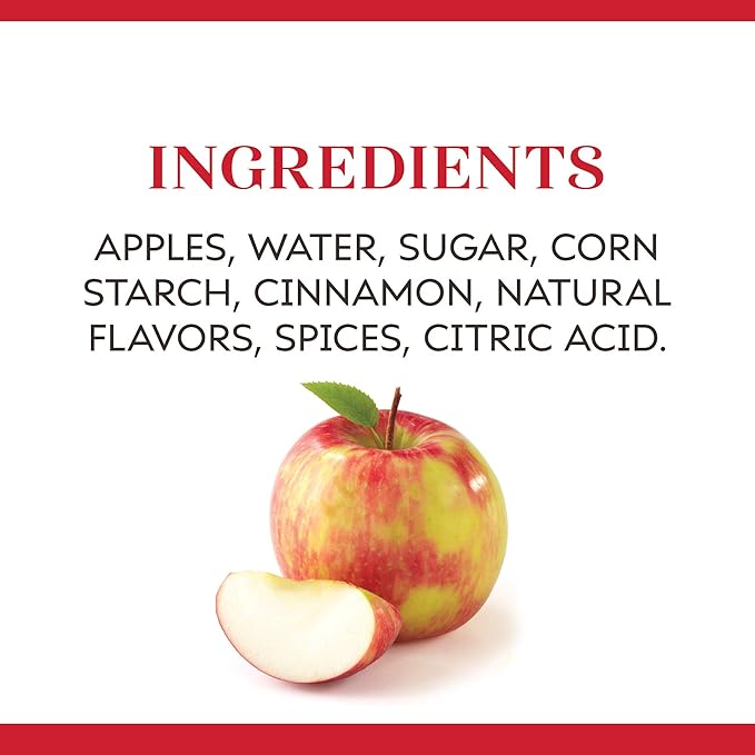 Duncan Hines Comstock Apple Pie Filling and Topping 21 oz. (Pack of 8)