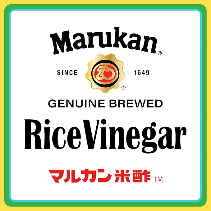Marukan Genuine Brewed Rice Vinegar for Enhancing Flavor &amp Cooking Unseasoned (1 Gallon)