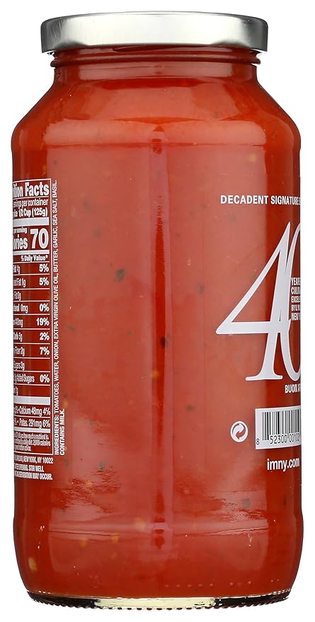 Il Mulino Pomodoro Pasta Sauce Non GMO Kosher 24 Ounces (Pack Of 6)