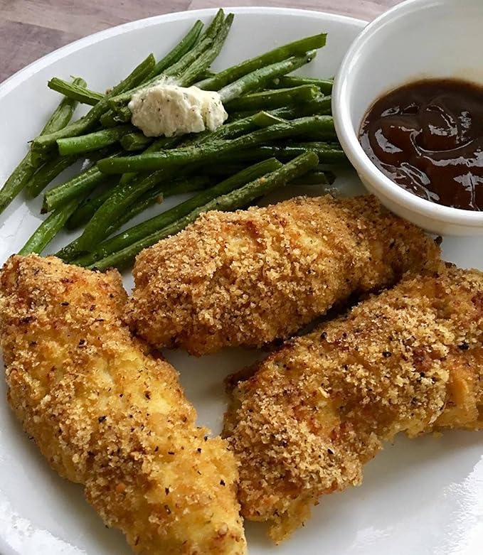 Pork King Good - Pork Rind Breadcrumbs - 2 Pack! Keto Friendly Paleo Gluten-Free Sugar Free Zero Carb Panko Substitute (Two 12 Oz Jars) (Italian 2 Pack)