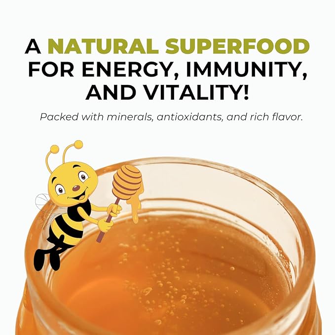 K&ampA HONEY Angico + Bride’s Bouquet Bundle | USDA Certified Organic | Superfood Honey Duo | Rich in Antioxidants &amp Natural Minerals | Raw | Premium | 8.47 oz Each