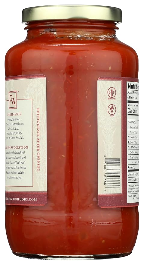 Gino Angelini Marinara Classic Tomato Sauce