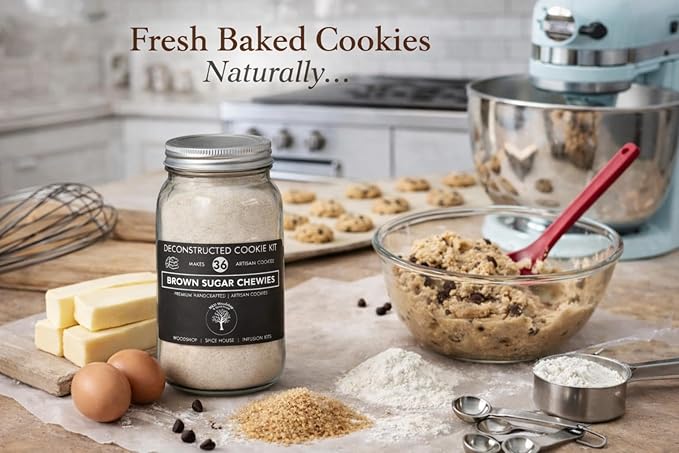 Chocolate Chunk Overload Deconstructed Cookie Mix | Baking Mix Makes 36 Artisan Cookies | A Sweet Chocolatey Indulgence In Every Bite