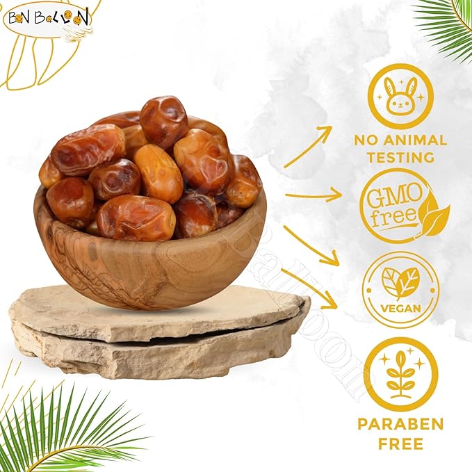 100% Natural Egyptian Semi Dry Unpressed Medium Sized Dates With Pits With Very Sweet Taste Halal Packed And Protected In Cartoon Box Tamar Tamr Tamaar Ramadan Halal تمر حلال ( 1 Pack / 700 gm ) Premi