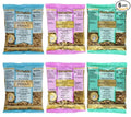 Tinkyada Organic Gluten-Free Brown Rice Pasta 3 Shape Variety Bundle: (2) Elbow Pasta (2) Spirals Pasta and (2) Penne Pasta 12 Ounce Ea.
