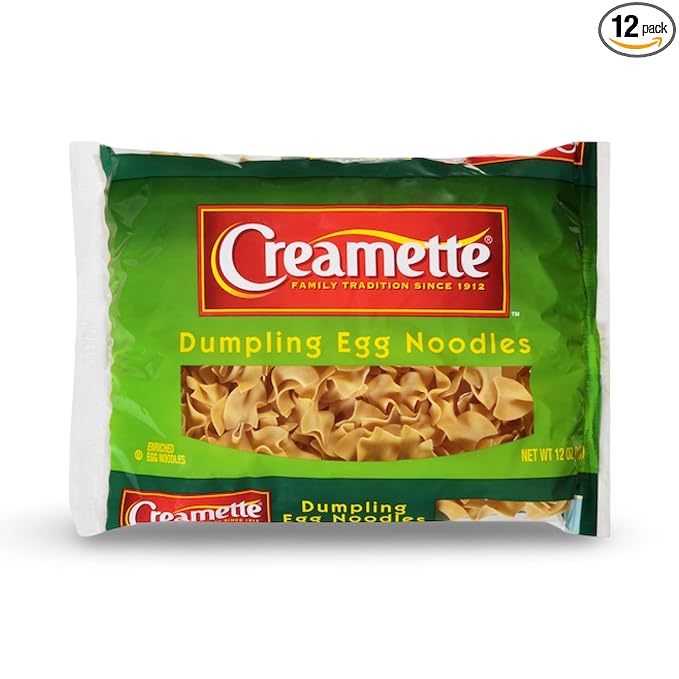 Creamette Egg Noodles Dumpling 12 Ounces 12 Per Case