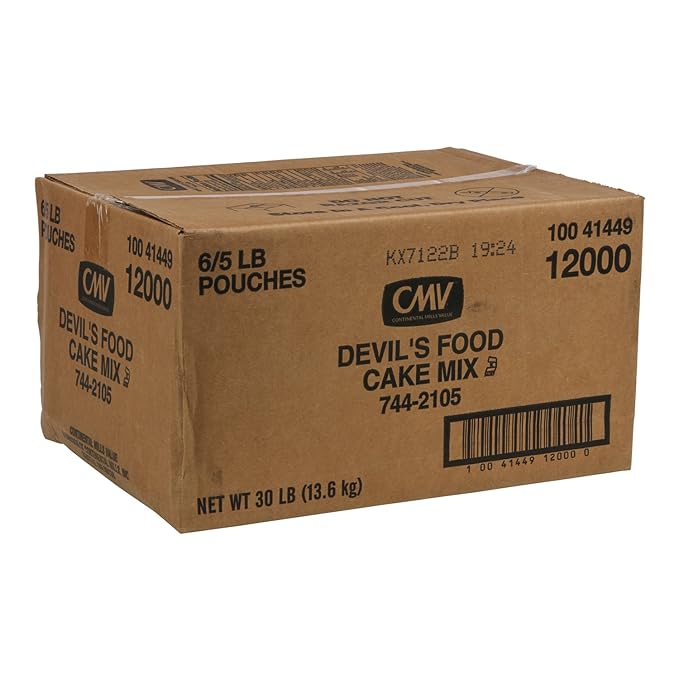 Continental Mills Devil's Food Cake Mix 5 lbs 6 per case