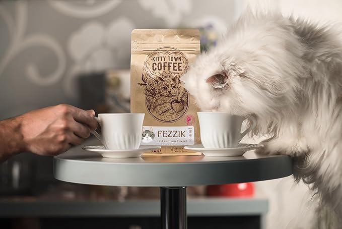 Kitty Town Coffee: Fezzik Medium Roast Coffee From Brazil 2lb (32oz) Ground