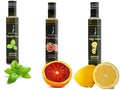 NEW: Calivirgin Flavor-Crushed Extra Virgin Olive Oil 3 Pack (Bountiful Basil Lusty Lemon Blood Orange) - Organically and Sustainably Produced in California - 100% Natural Flavor (8.45 Fl.Oz. Each)